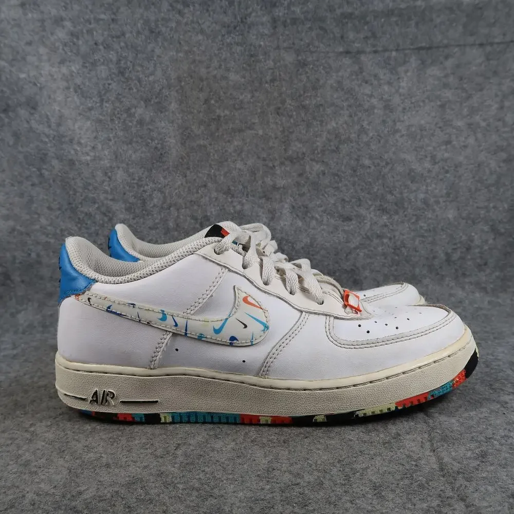 Nike Shoes Big Kids 7Y Casual Sneakers Air Force 1 Low LV8 Swoosh Pack Trainers